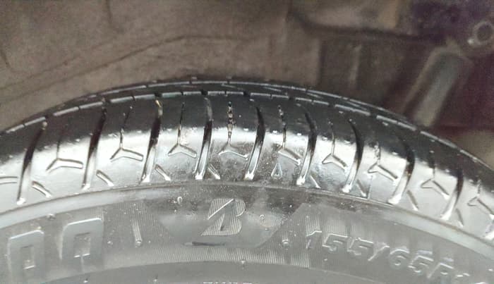 2017 Maruti Wagon R 1.0 VXI, Petrol, Manual, 66,480 km, Left Rear Tyre Tread
