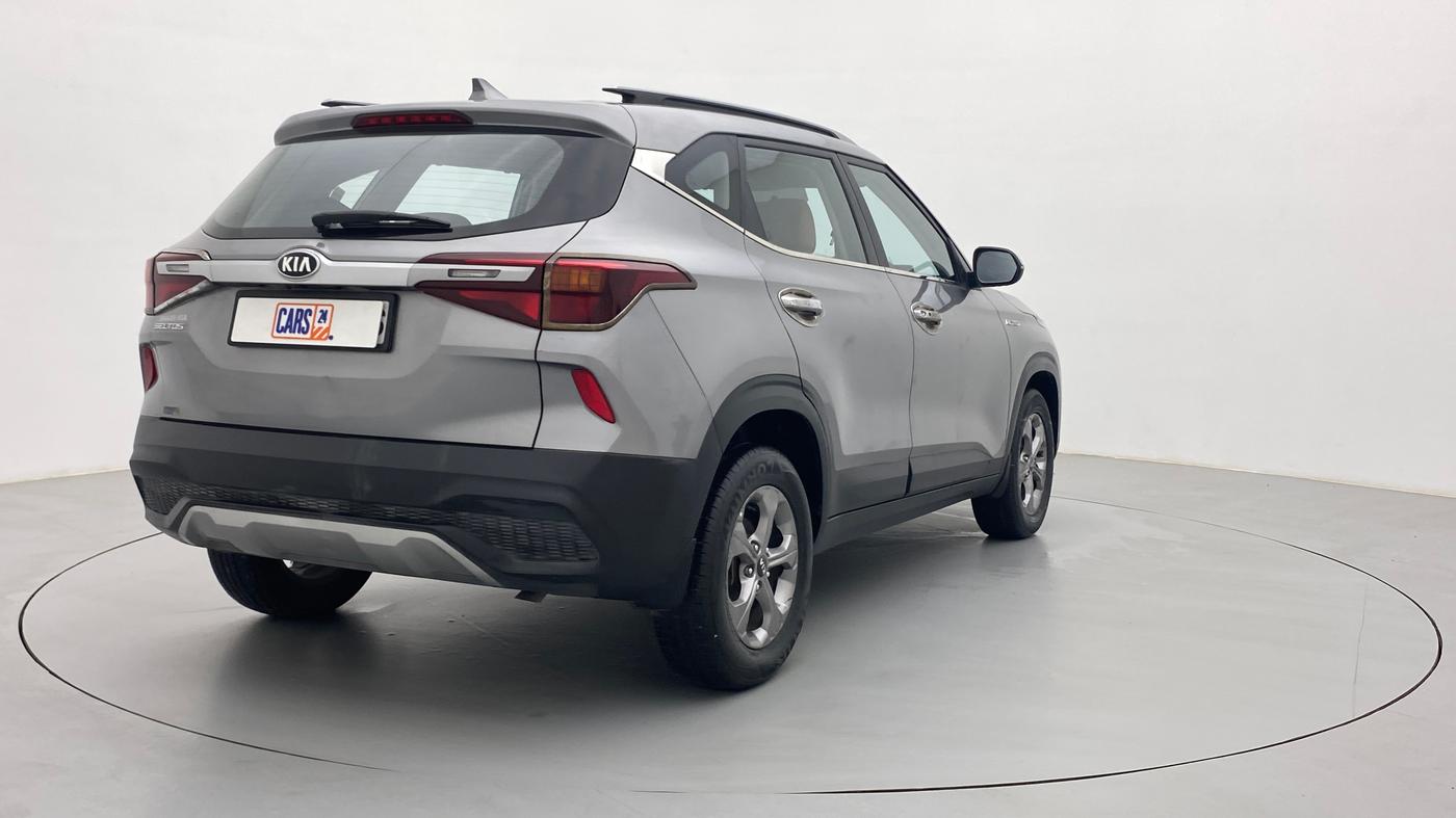 2019 KIA SELTOS HTK PLUS AT 1.5 DIESEL, Diesel, Automatic, 55,081 km, Right Back Diagonal