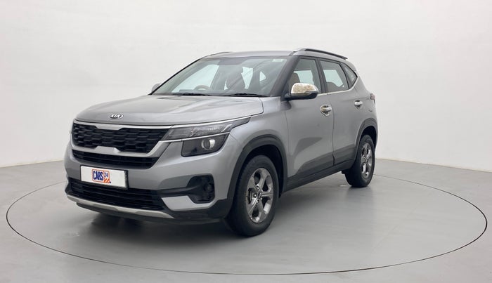 2019 KIA SELTOS HTK PLUS AT 1.5 DIESEL, Diesel, Automatic, 55,081 km, Left Front Diagonal