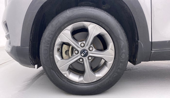 2019 KIA SELTOS HTK PLUS AT 1.5 DIESEL, Diesel, Automatic, 55,081 km, Left Front Wheel