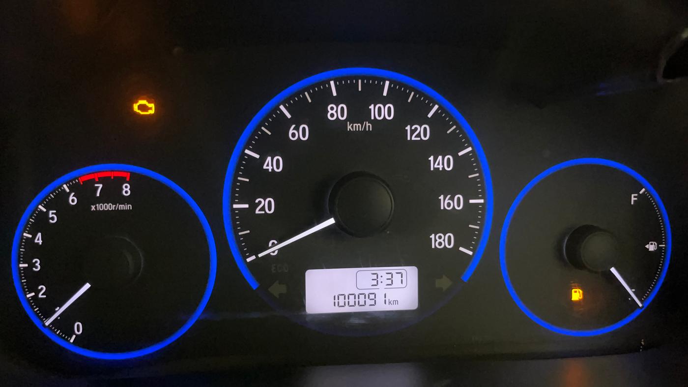 2018 Honda Amaze 1.2L I-VTEC S OPT, CNG, Manual, 1,00,144 km, Odometer Image