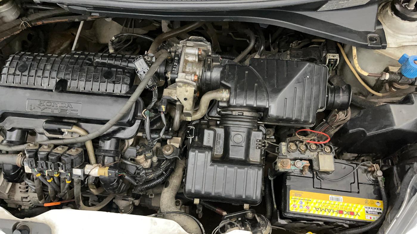 2018 Honda Amaze 1.2L I-VTEC S OPT, CNG, Manual, 1,00,144 km, Engine View - Left