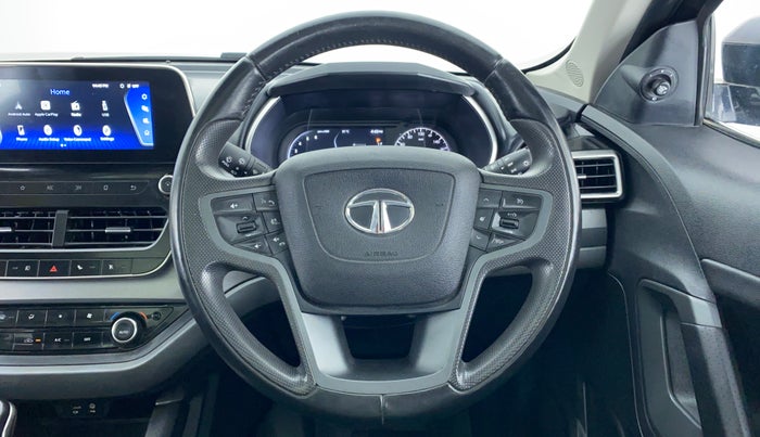 2021 Tata Harrier XZA+ DARK EDITION, Diesel, Automatic, 43,670 km, Steering Wheel Close Up
