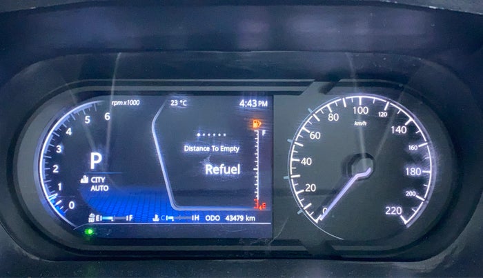 2021 Tata Harrier XZA+ DARK EDITION, Diesel, Automatic, 43,670 km, Odometer Image