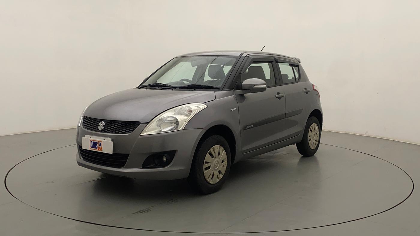 2013 Maruti Swift VXI, Petrol, Manual, 56,039 km, Left Front Diagonal