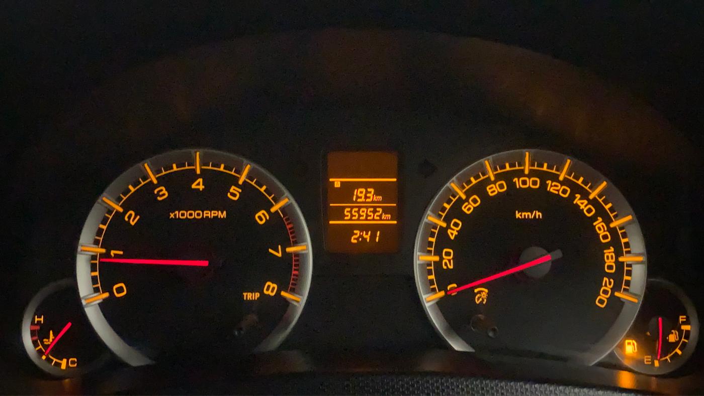 2013 Maruti Swift VXI, Petrol, Manual, 56,039 km, Odometer Image
