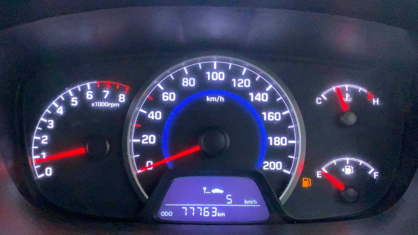 2013 Hyundai Grand i10 SPORTZ 1.2 KAPPA VTVT, Petrol, Manual, 77,847 km, Odometer Image
