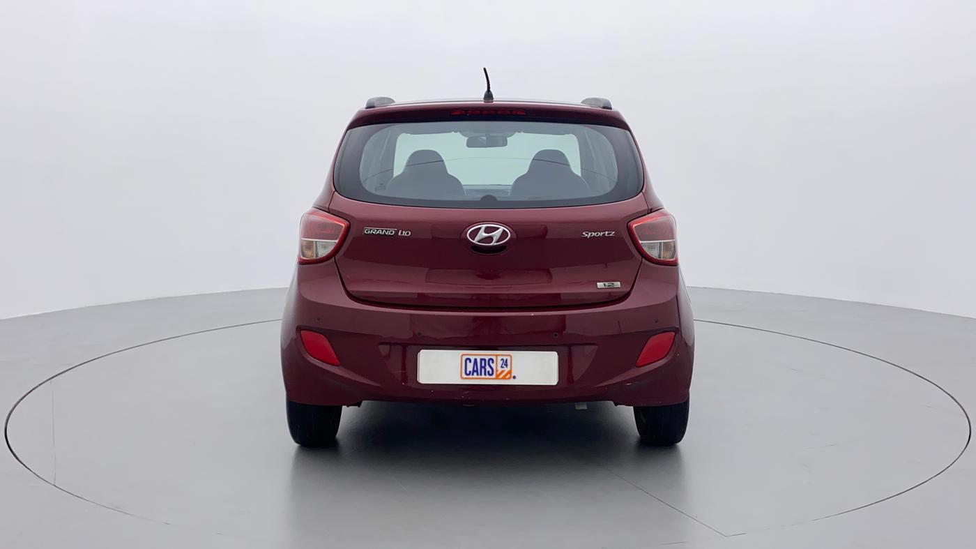 2013 Hyundai Grand i10 SPORTZ 1.2 KAPPA VTVT, Petrol, Manual, 77,847 km, Back/Rear