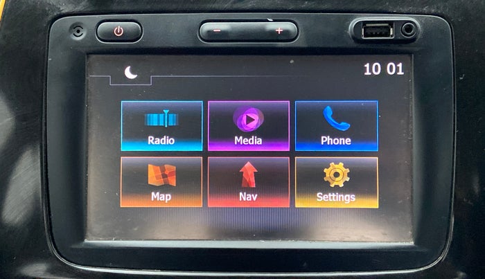 2018 Renault Kwid CLIMBER 1.0 AMT, Petrol, Automatic, 44,116 km, Infotainment System