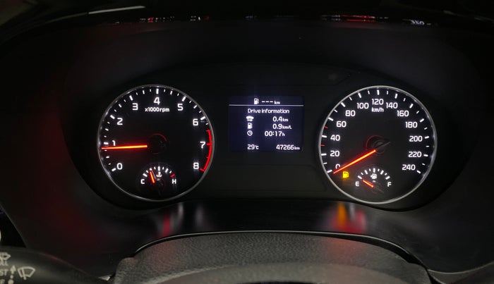 2020 KIA SELTOS HTX 1.5 PETROL, Petrol, Manual, 47,266 km, Odometer Image
