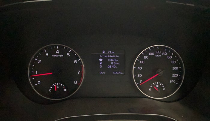 2020 KIA SELTOS HTK PLUS 1.5, Petrol, Manual, 59,498 km, Odometer Image