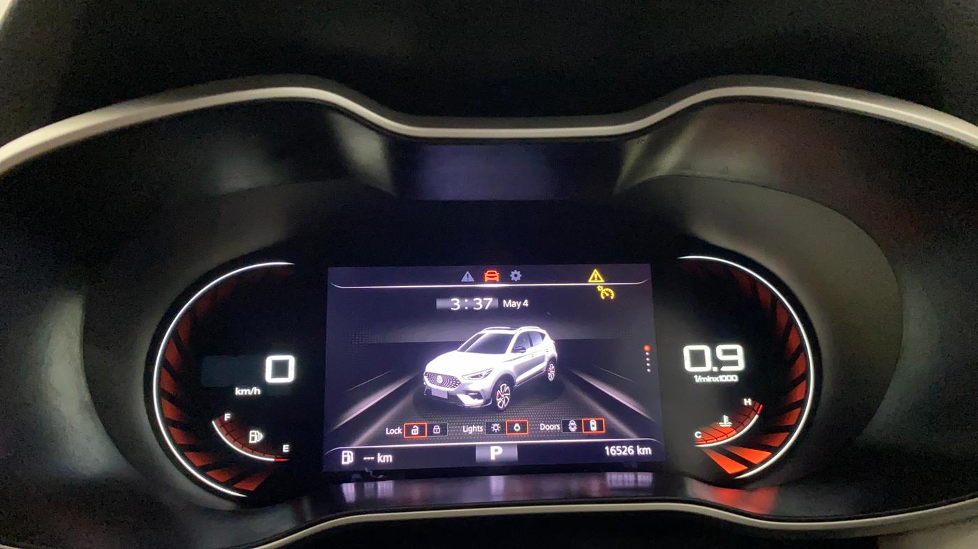 2024 MG ASTOR Select 1.5 CVT (Ivory), Petrol, Automatic, 16,501 km, Odometer Image