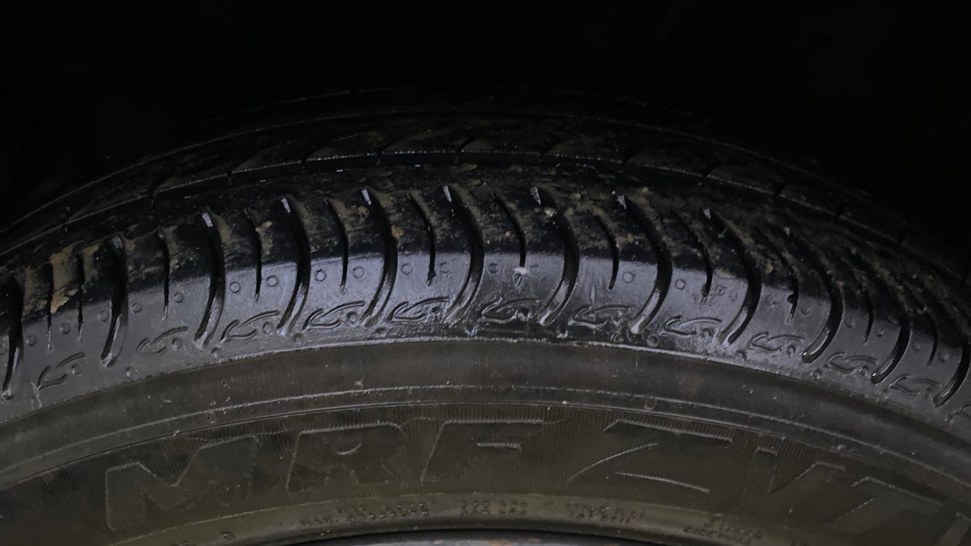 2023 Honda Amaze 1.2L I-VTEC VX CVT, Petrol, Automatic, 23,291 km, Left Front Tyre Tread
