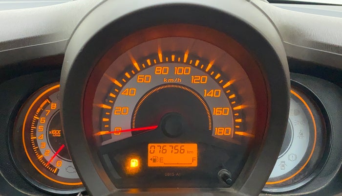 2013 Honda Brio S MT, Petrol, Manual, 76,756 km, Odometer Image