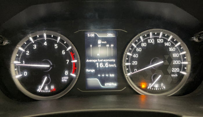 2024 Maruti Grand Vitara DELTA SMART HYBRID, Petrol, Manual, 47,995 km, Odometer Image