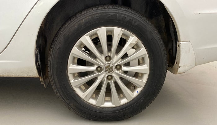 2015 Maruti Ciaz ZXI, Petrol, Manual, 45,748 km, Left Rear Wheel