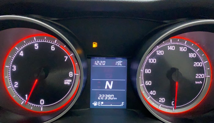 2019 Maruti Swift ZXI AMT, Petrol, Automatic, 22,388 km, Odometer Image