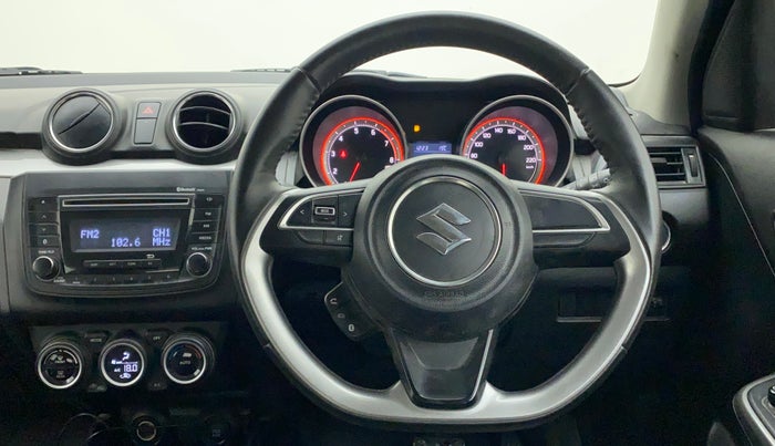 2019 Maruti Swift ZXI AMT, Petrol, Automatic, 22,388 km, Steering Wheel Close Up
