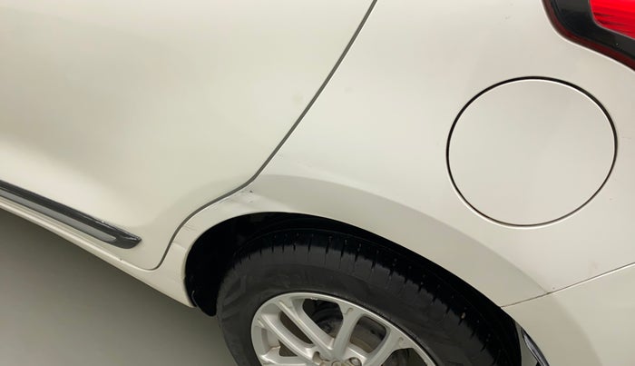 2019 Maruti Swift ZXI AMT, Petrol, Automatic, 22,388 km, Left quarter panel - Minor scratches