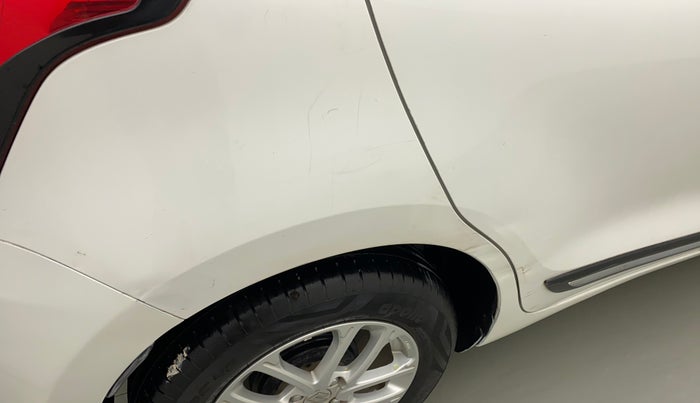 2019 Maruti Swift ZXI AMT, Petrol, Automatic, 22,388 km, Right quarter panel - Minor scratches