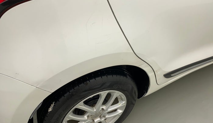 2019 Maruti Swift ZXI AMT, Petrol, Automatic, 22,388 km, Right quarter panel - Slightly dented