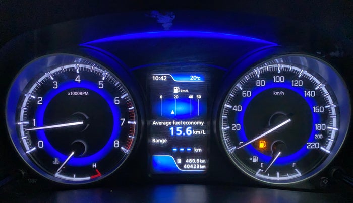 2015 Maruti Baleno ZETA PETROL 1.2, Petrol, Manual, 40,701 km, Odometer Image