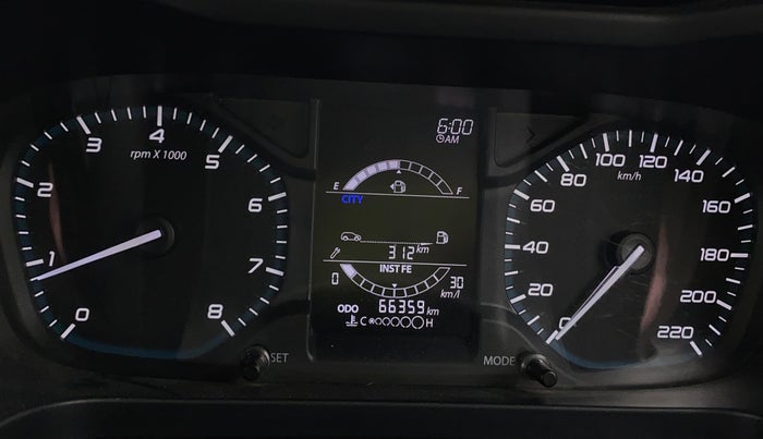 2021 Tata ALTROZ XT DIESEL, Diesel, Manual, 66,356 km, Odometer Image