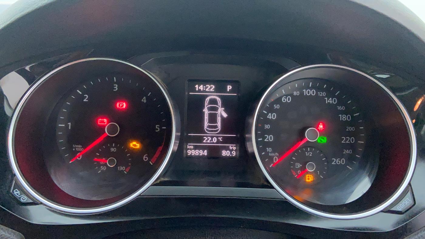 2015 Volkswagen Jetta HIGHLINE TDI AT, Diesel, Automatic, 99,881 km, Odometer View