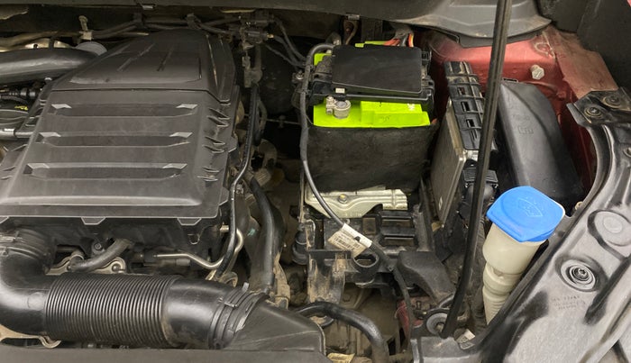 2022 Volkswagen TAIGUN TOPLINE 1.0 TSI MT, Petrol, Manual, 1,27,393 km, Engine View - Left