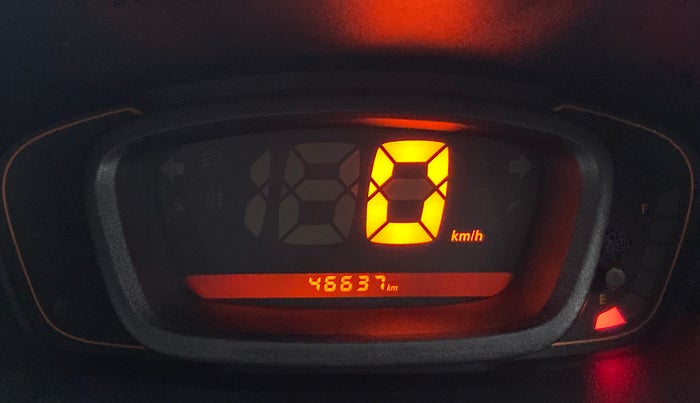 2016 Renault Kwid RXL, Petrol, Manual, 46,637 km, Odometer Image
