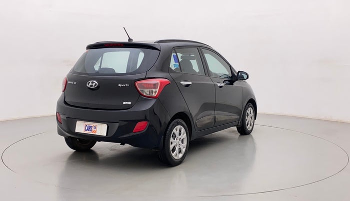 2014 Hyundai Grand i10 SPORTZ 1.2 KAPPA VTVT, Petrol, Manual, 81,950 km, Right Back Diagonal