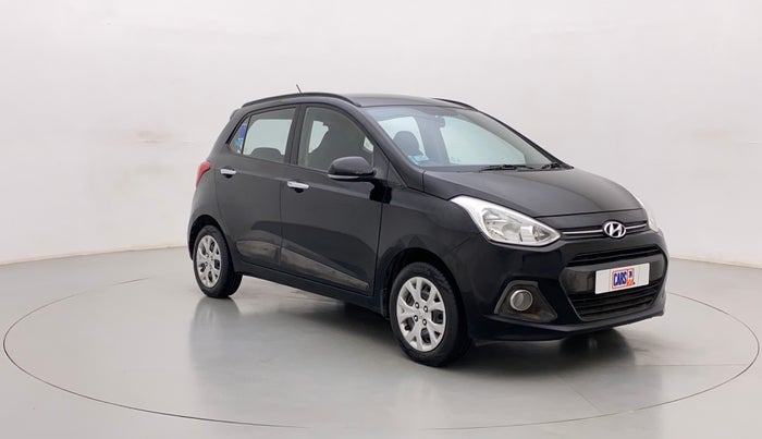 2014 Hyundai Grand i10 SPORTZ 1.2 KAPPA VTVT, Petrol, Manual, 81,950 km, Right Front Diagonal