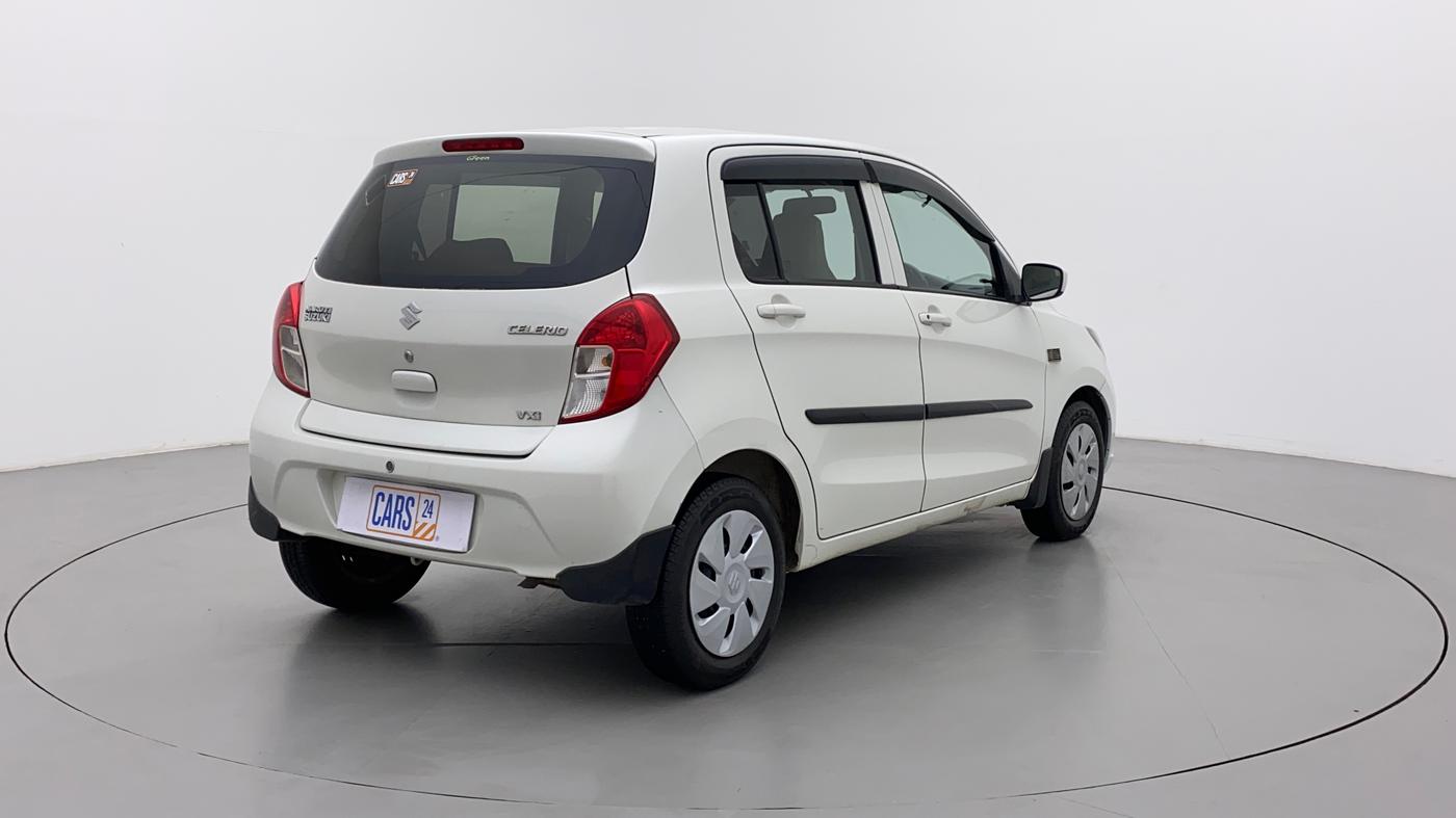 2018 Maruti Celerio VXI CNG, CNG, Manual, 90,082 km, Right Back Diagonal