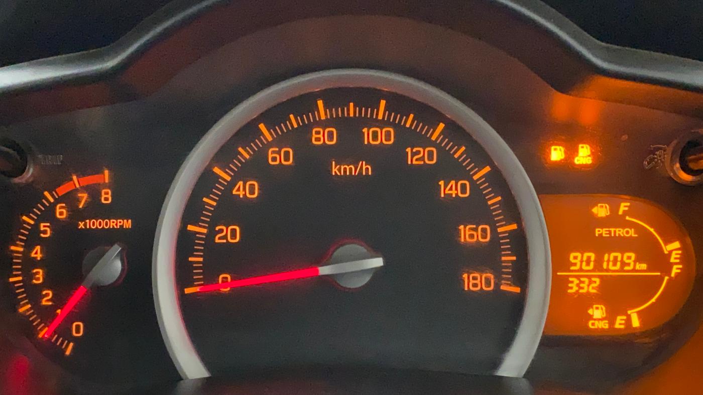 2018 Maruti Celerio VXI CNG, CNG, Manual, 90,082 km, Odometer Image