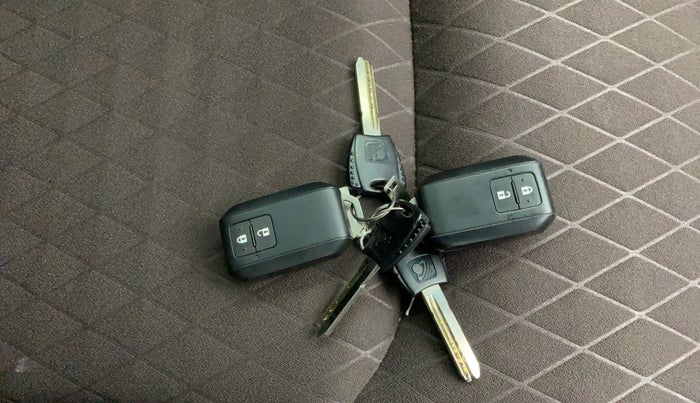 2023 Maruti Grand Vitara ZETA SMART HYBRID, Petrol, Manual, 10,426 km, Key Close Up