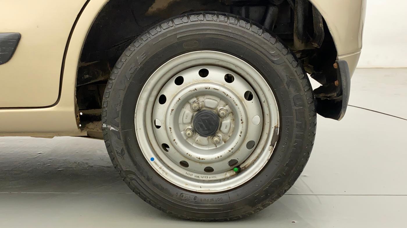 2014 Maruti Wagon R 1.0 LXI CNG, CNG, Manual, 75,067 km, Left Rear Wheel