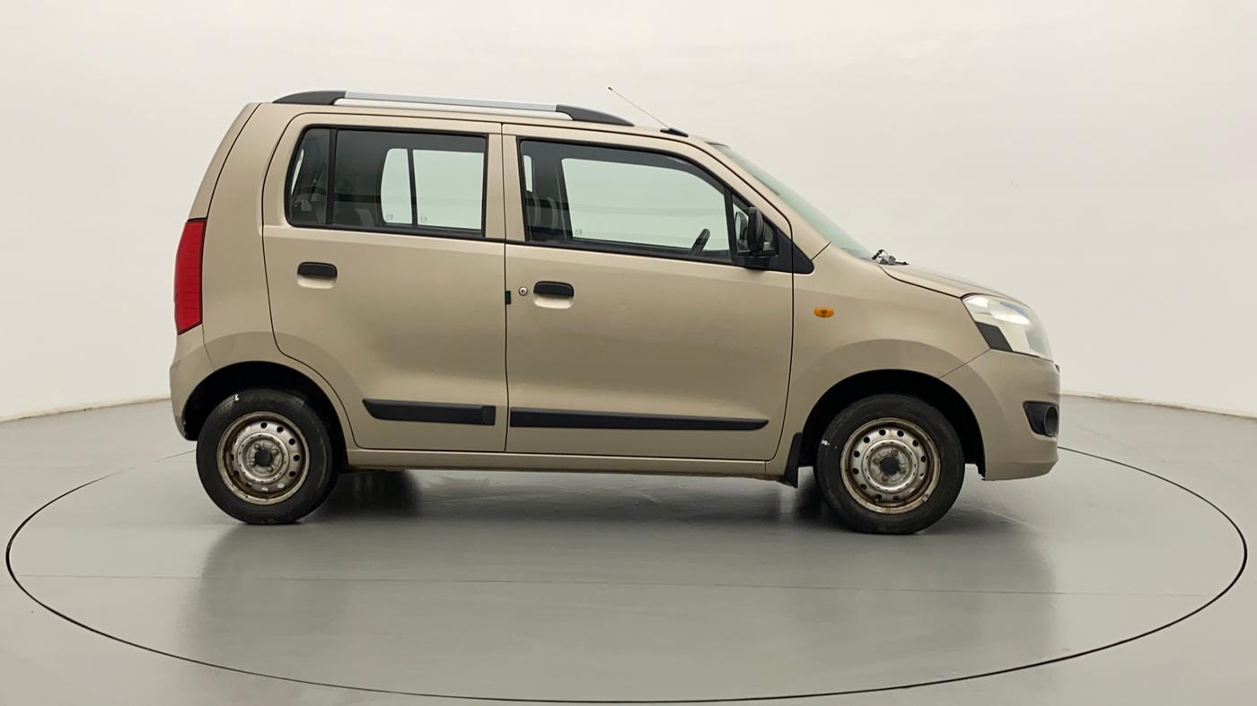 2014 Maruti Wagon R 1.0 LXI CNG, CNG, Manual, 75,067 km, Right Side View