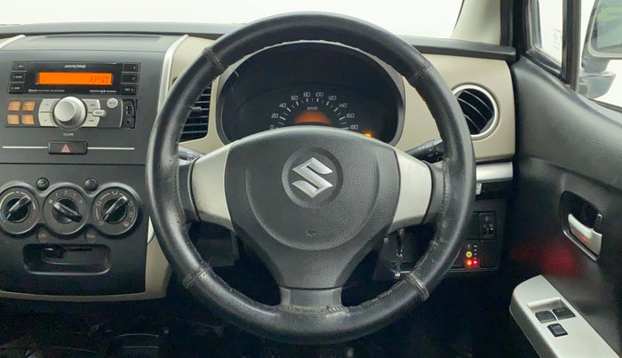 2014 Maruti Wagon R 1.0 LXI CNG, CNG, Manual, 75,067 km, Steering Wheel Close Up