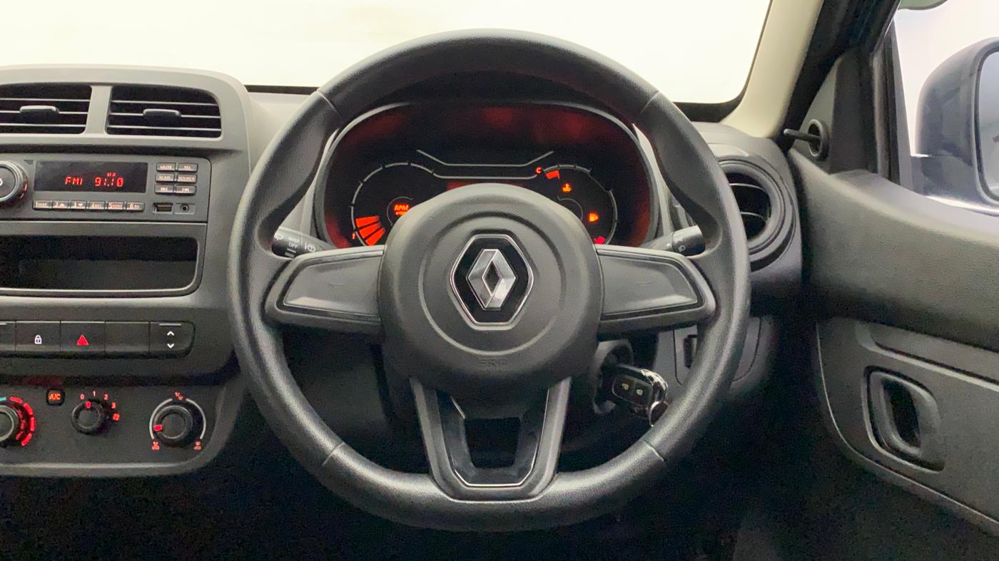 2021 Renault Kwid RXL 1.0 AMT, Petrol, Automatic, 28,286 km, Steering Wheel Close Up