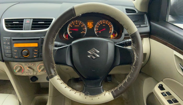 2014 Maruti Swift Dzire VXI, Petrol, Manual, 61,871 km, Steering Wheel Close Up