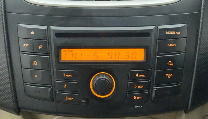2014 Maruti Swift Dzire VXI, Petrol, Manual, 61,871 km, Infotainment System