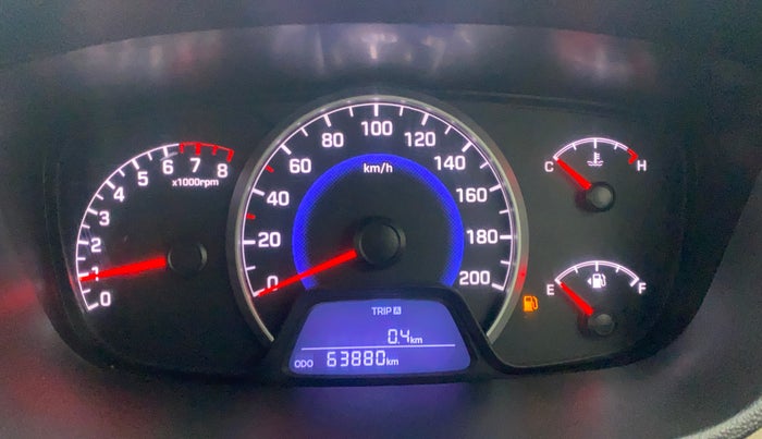 2016 Hyundai Grand i10 SPORTZ 1.2 KAPPA VTVT, Petrol, Manual, 63,843 km, Odometer Image