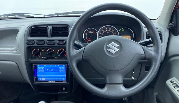 2014 Maruti Alto K10 VXI P, Petrol, Manual, 17,625 km, Steering Wheel Close Up