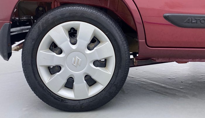 2014 Maruti Alto K10 VXI P, Petrol, Manual, 17,625 km, Right Rear Wheel