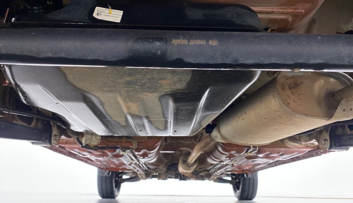 2014 Maruti Alto K10 VXI P, Petrol, Manual, 17,625 km, Rear Underbody