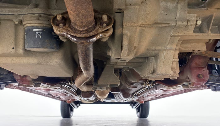 2014 Maruti Alto K10 VXI P, Petrol, Manual, 17,625 km, Front Underbody