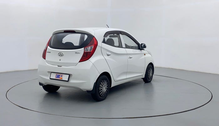 2012 Hyundai Eon D LITE PLUS, Petrol, Manual, 32,997 km, Right Back Diagonal (45- Degree) View