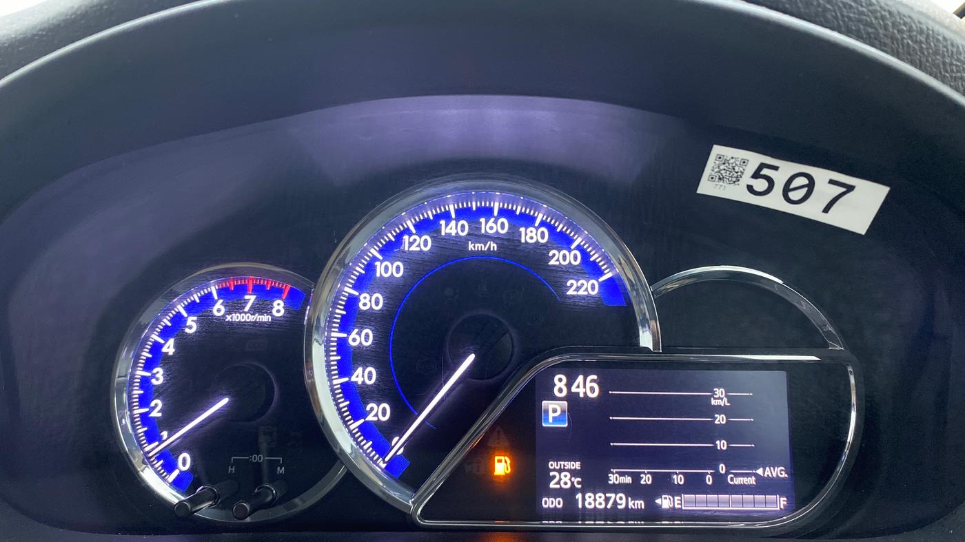 2018 Toyota YARIS V CVT, Petrol, Automatic, 18,877 km, Odometer Image