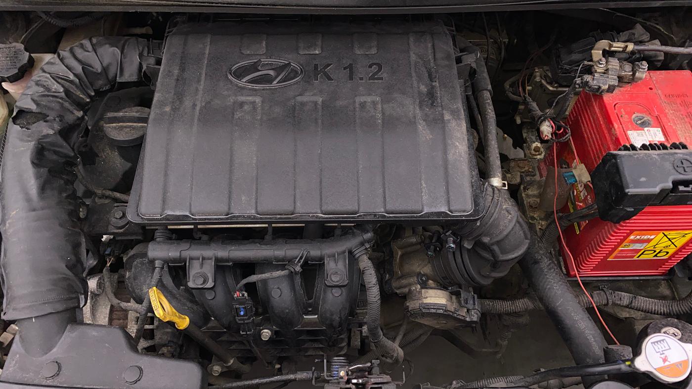 2019 Hyundai GRAND I10 NIOS ERA 1.2 KAPPA VTVT, Petrol, Manual, 1,50,554 km, Engine View