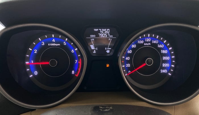 2013 Hyundai New Elantra 1.8 SX MT VTVT, Petrol, Manual, 79,054 km, Odometer Image